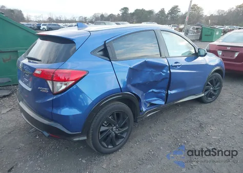 2021 Honda Hr-V Awd Sport из США, поврежденный, VIN 3CZRU6H1XMM745587